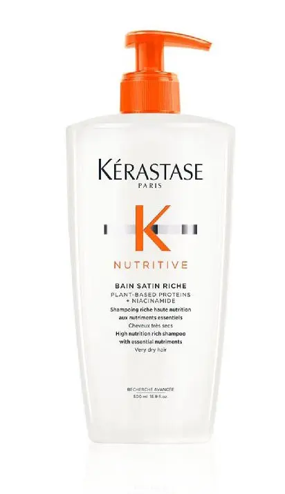 Kérastase Nutritive Bain Satin Riche vysoce vyživující šampon pro velmi suché vlasy 500 ml