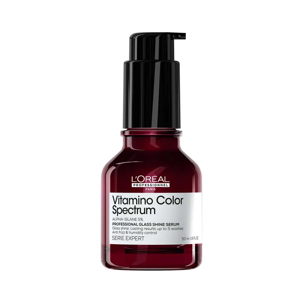 L’Oréal Professionnel Vitamino Color Spectrum Glass Shine serum 50 ml – sérum pro ultra lesk barvených vlasů