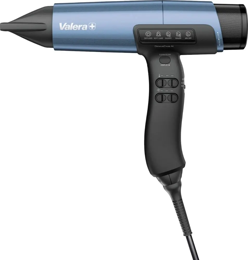 Valera GeniusCare AI Pacific Blue Metallic – profesionální high-speed fén 2400 W (501.54 GA PB)