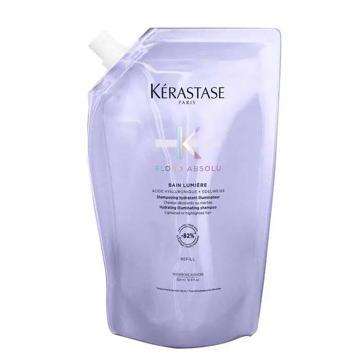 Kérastase Náhradní náplň do hydratačního a rozjasňujícího šamponu pro zesvětlené a melírované vlasy Blond Absolu Bain Lumiére (Hydrating Illuminating