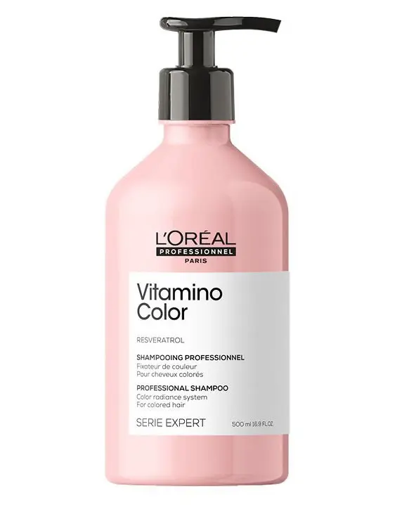 Šampon pro zářivou barvu vlasů Loréal Professionnel Serie Expert Vitamino Color - 500 ml - L’Oréal Professionnel + dárek zdarma