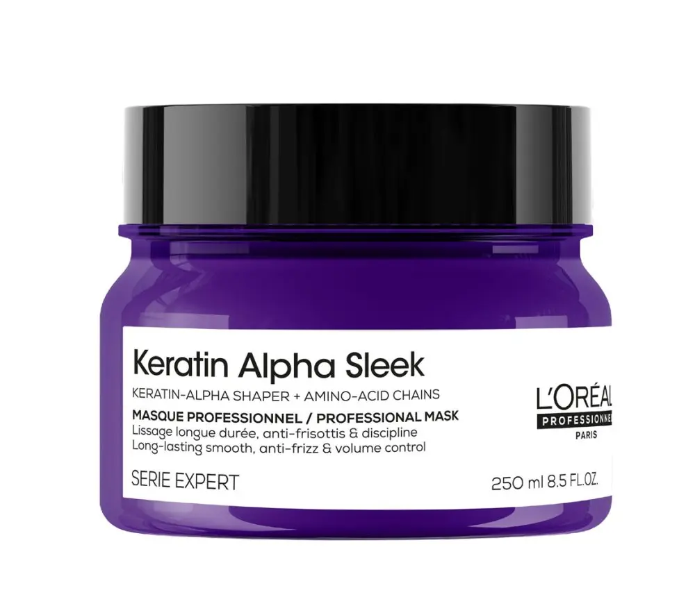 L’Oréal Professionnel Keratin Alpha Sleek uhlazující maska proti krepatění 250 ml