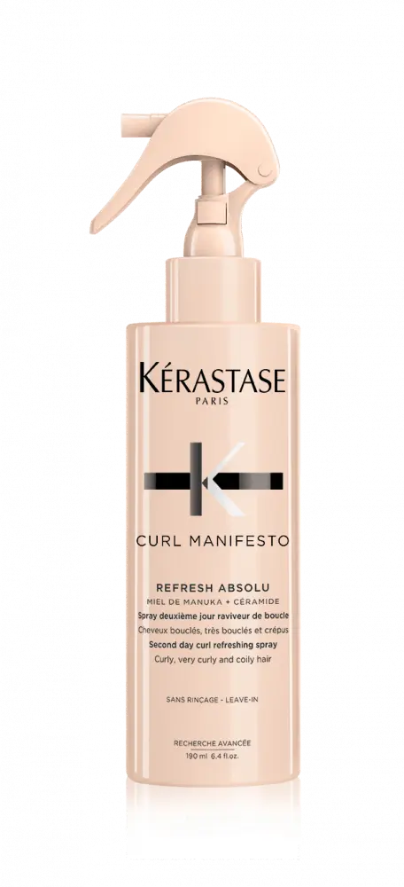 Kérastase Curl Manifesto Refresh Absolu osviežujúci sprej pre vlnité a kučeravé vlasy 190 ml
