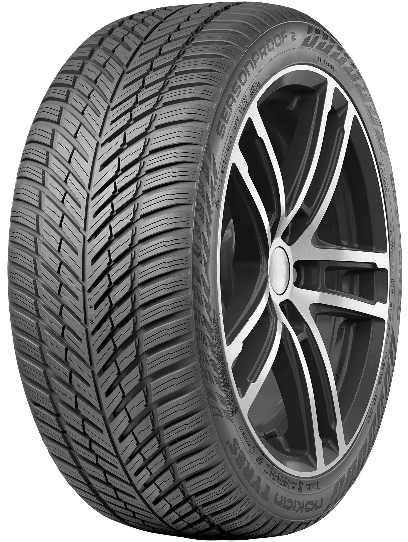 245/45R19 102Y, Nokian, Seasonproof 2 SilentDrive FR XL 3PMSF, M+S