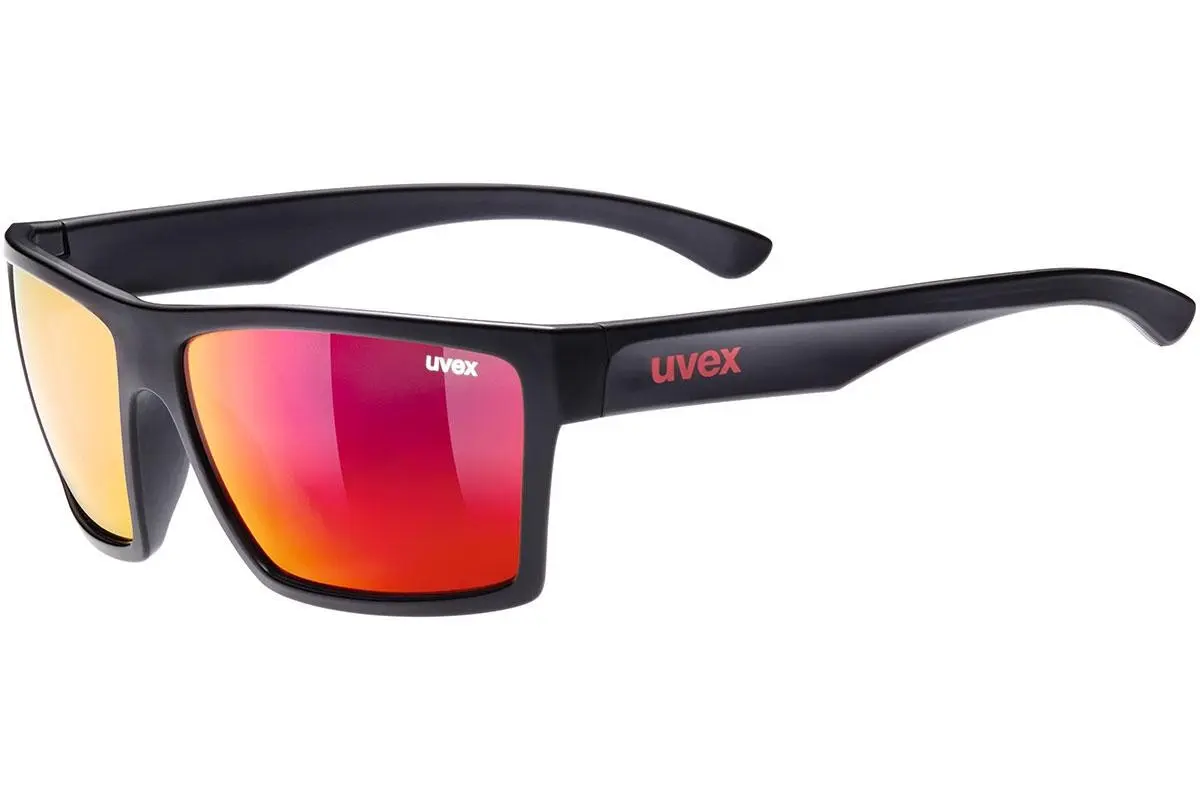 Uvex LGL 29 Black Mat/Mirror Red S5309472213