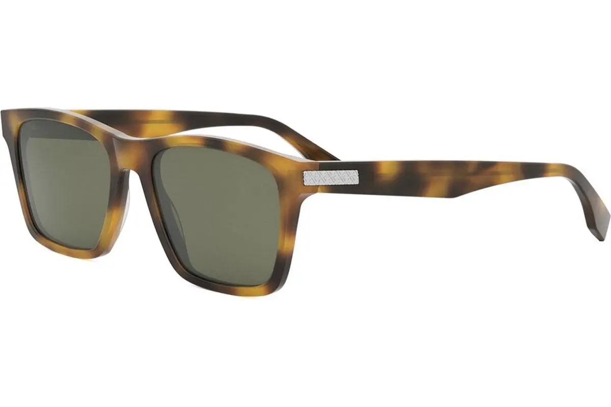 FENDI Essential Havana Geometric Sunglasses - ONE SIZE (54)