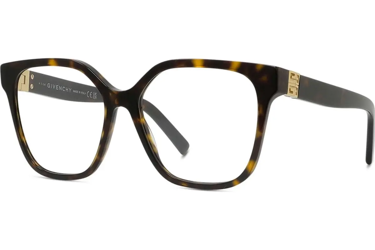 Givenchy 4G 4G Havana Square Eyeglasses - ONE SIZE (55)
