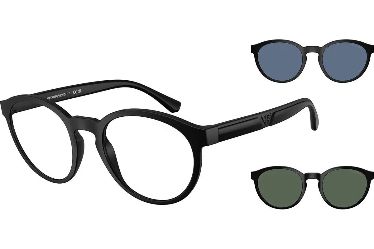 Emporio Armani EA 4152 58011W 52 (sluneční klip)