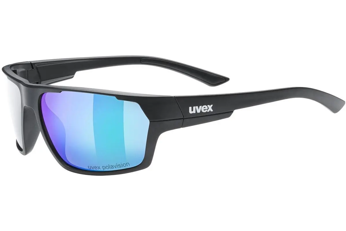 Uvex Sportstyle 233P Black Matt/Mir. Green S5320972270