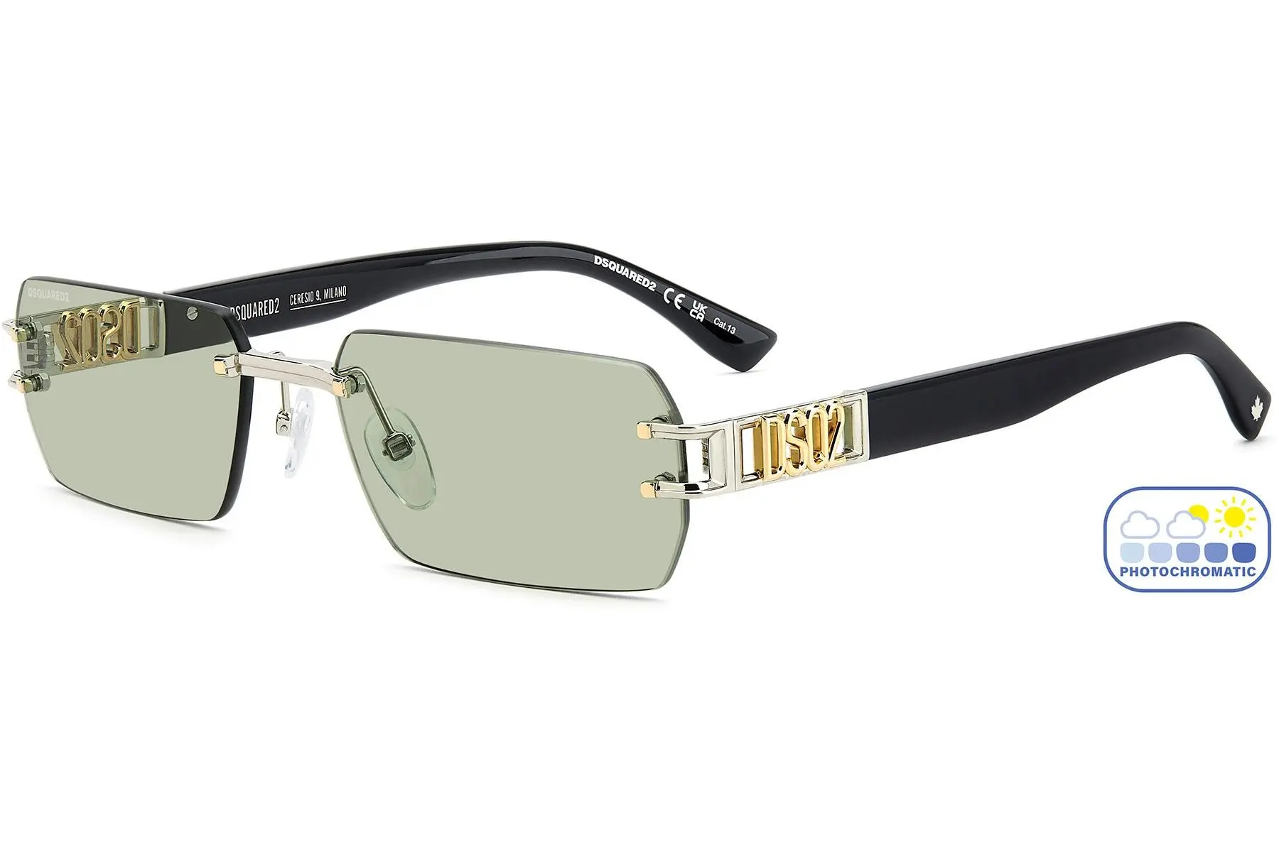 Dsquared2 D20189/S I20/GP Photochromic - ONE SIZE (57)