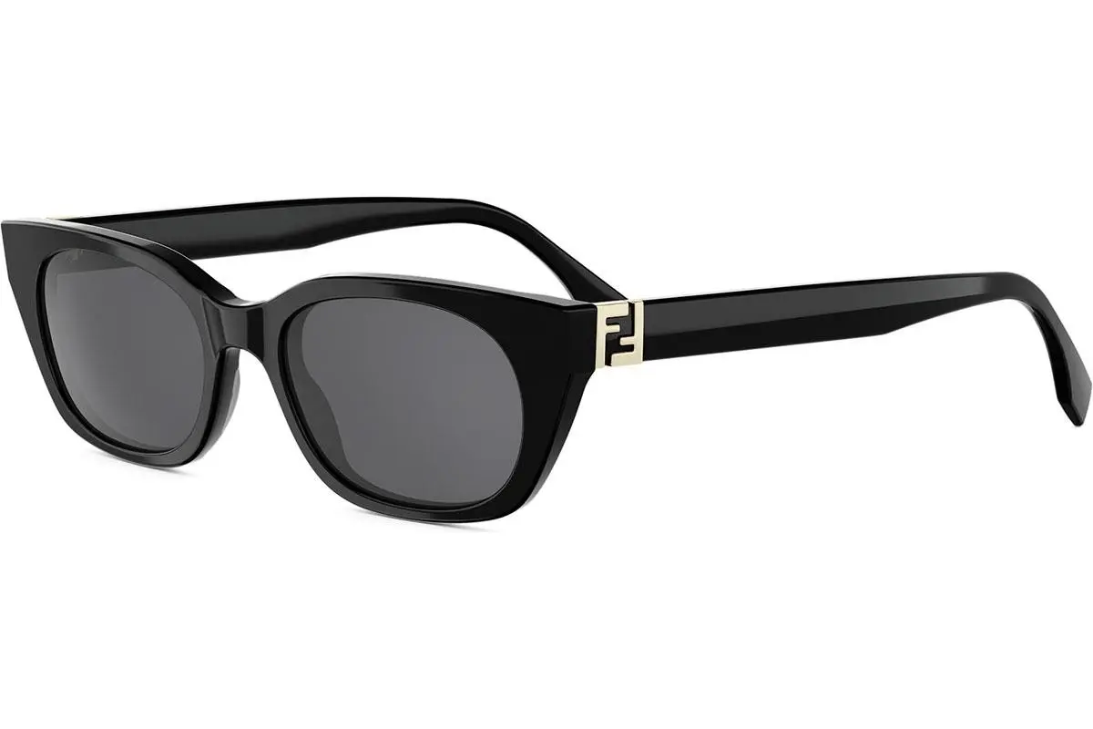 FENDI Forever Black Cat Eye Sunglasses - ONE SIZE (51)