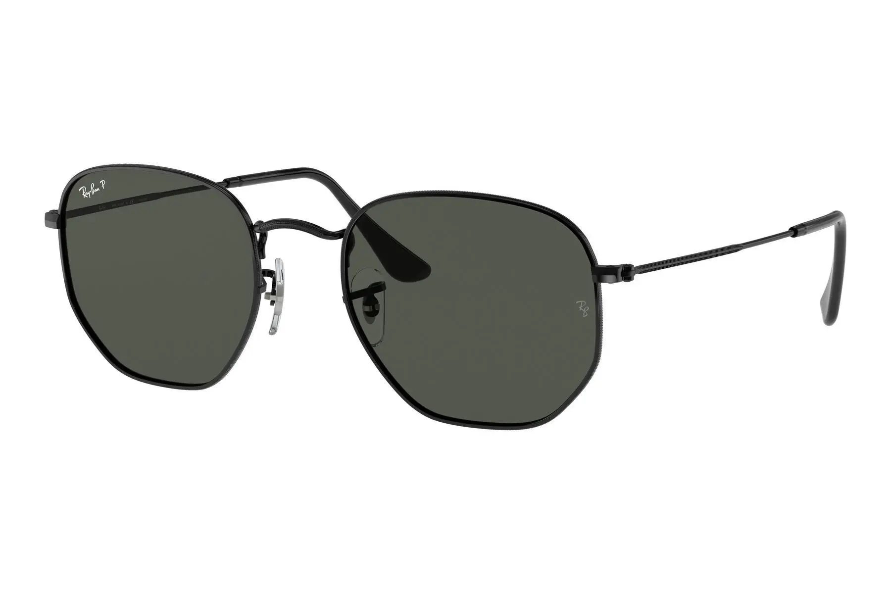 Ray-Ban Hexagonal Flat Lenses RB3548N 002/58 Polarized - M (51)