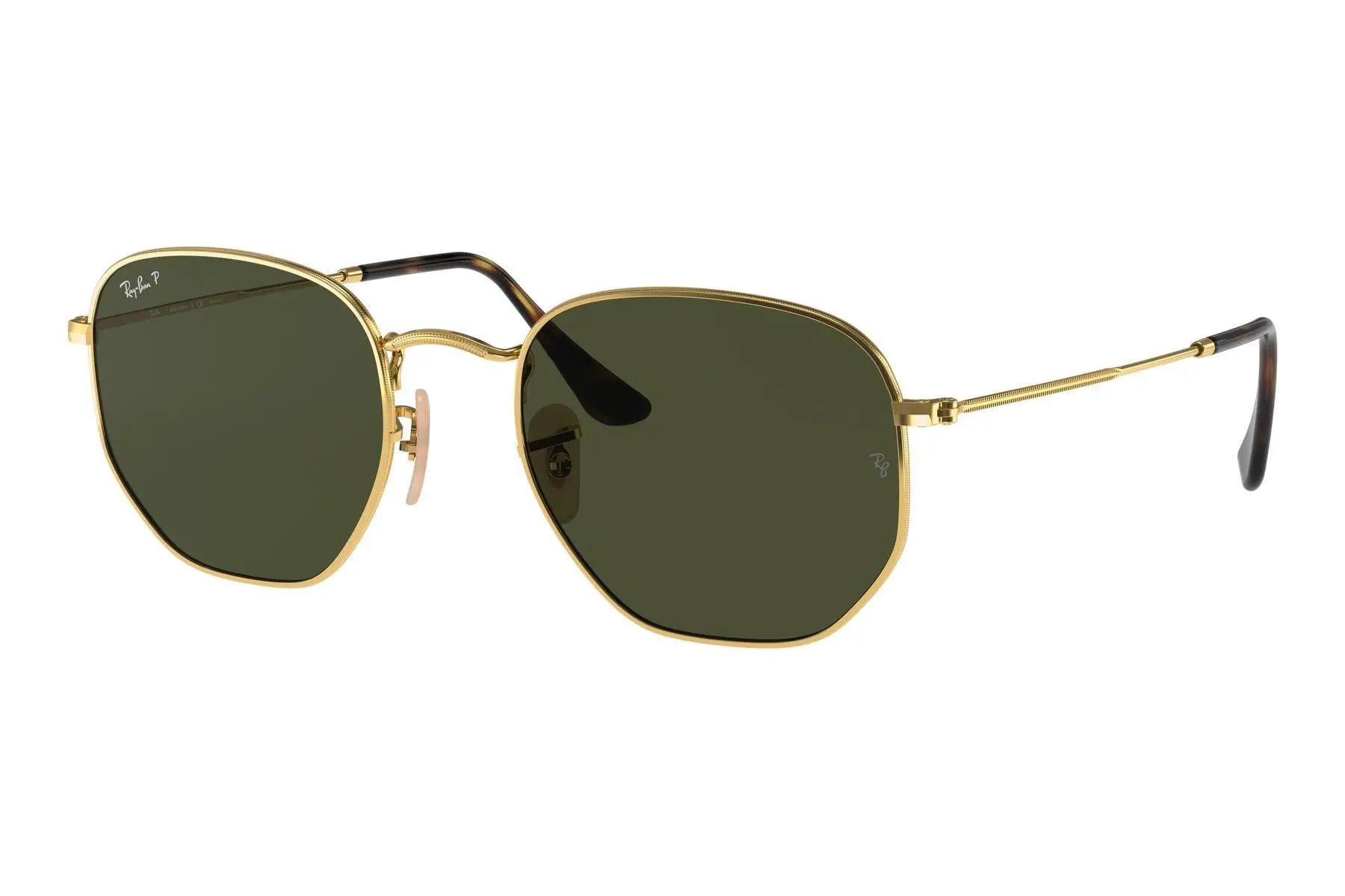 Ray-Ban Hexagonal RB3548N 001/58 Polarized - M (51)