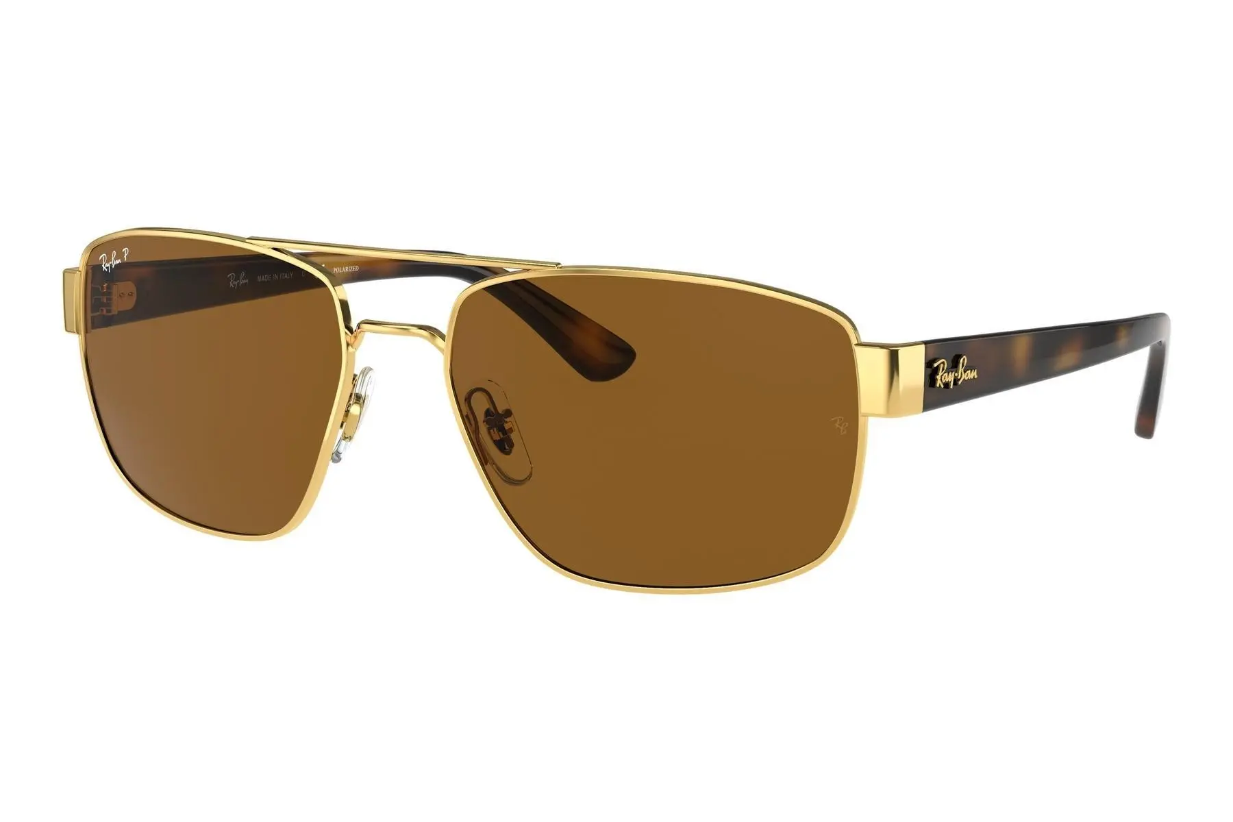 Ray-Ban RB3663 001/57 Polarized - ONE SIZE (60)