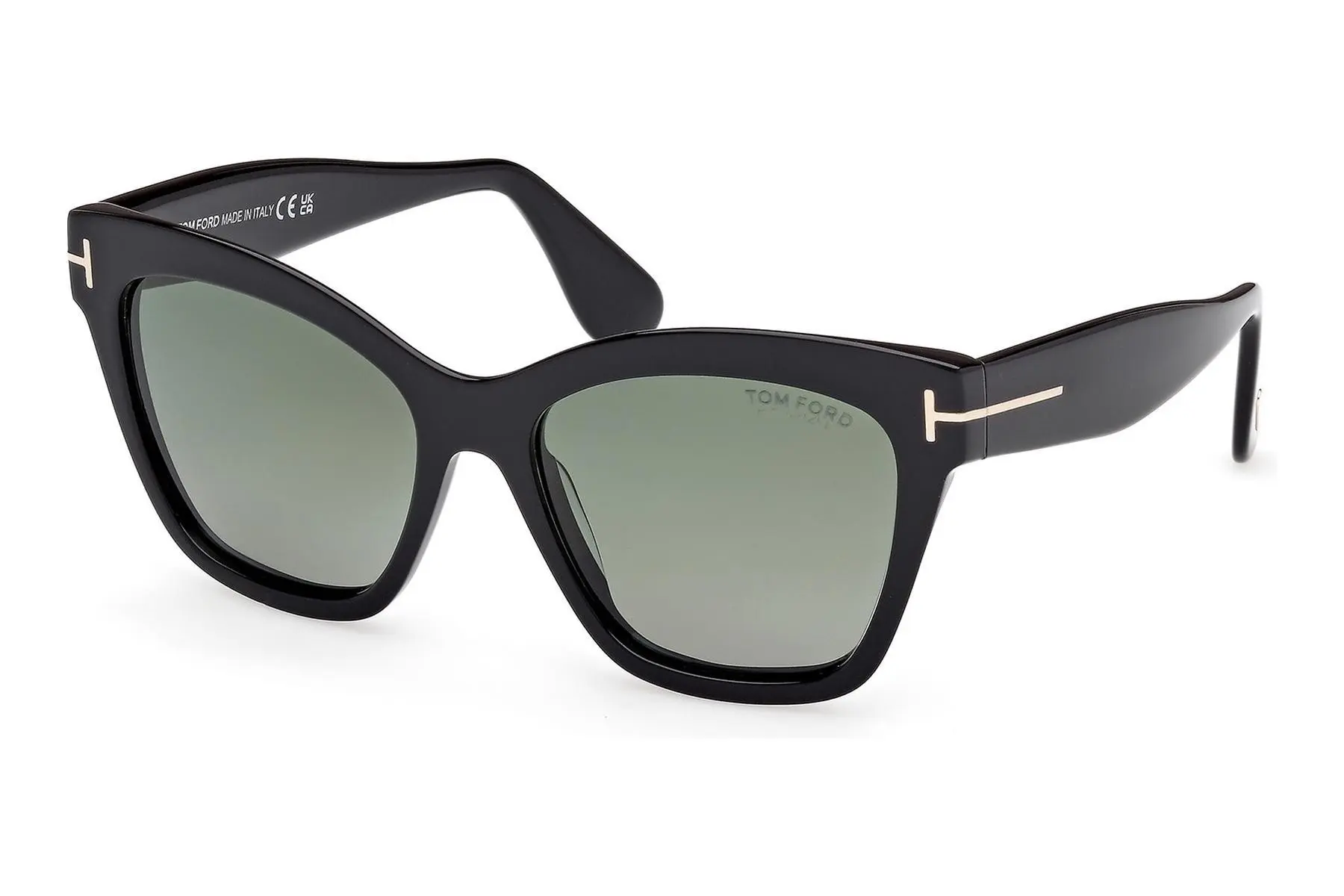 Tom Ford Elvira FT1217 01R Polarized - ONE SIZE (55)