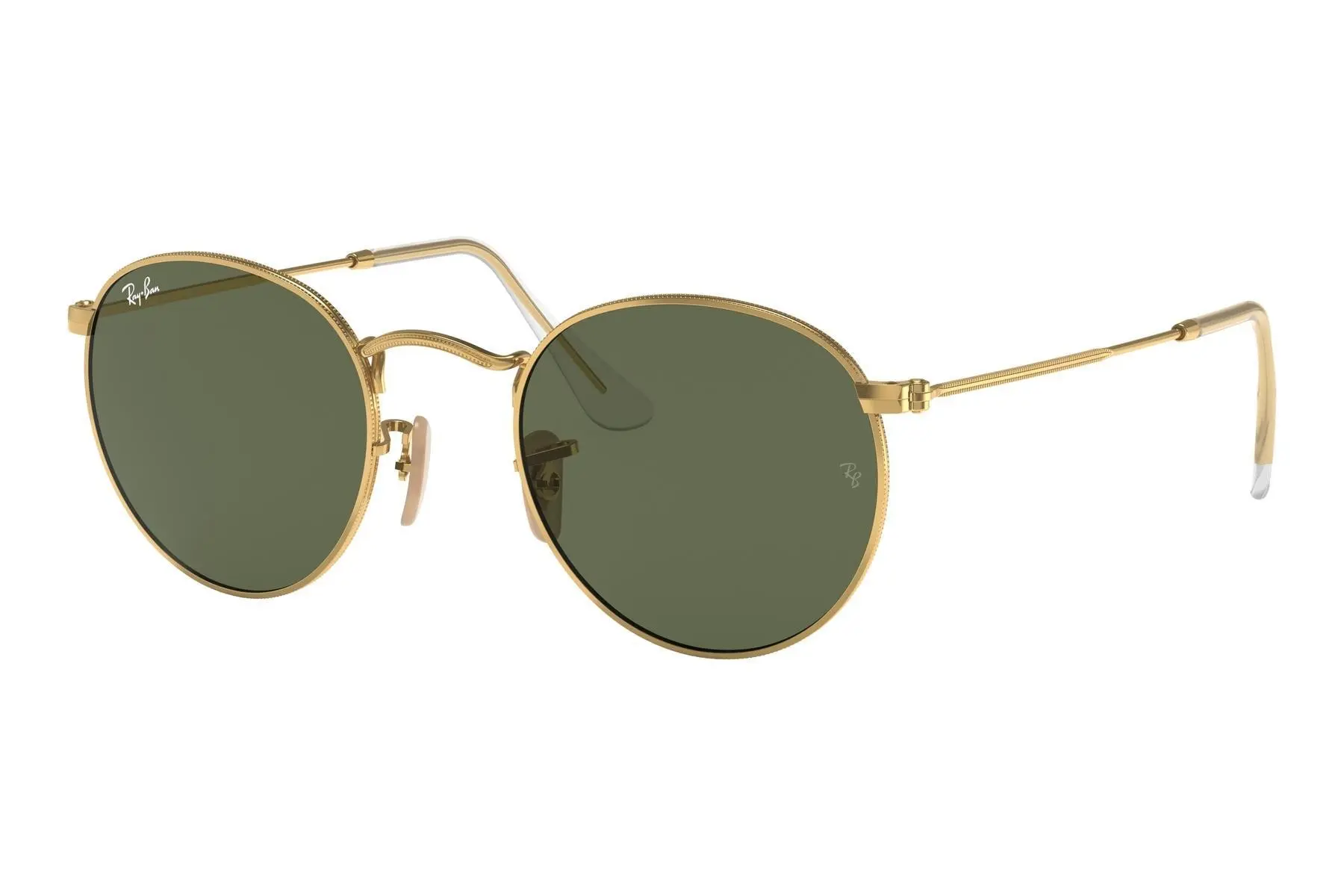 Ray-Ban Round Flat Lenses RB3447N 001 - M (50)
