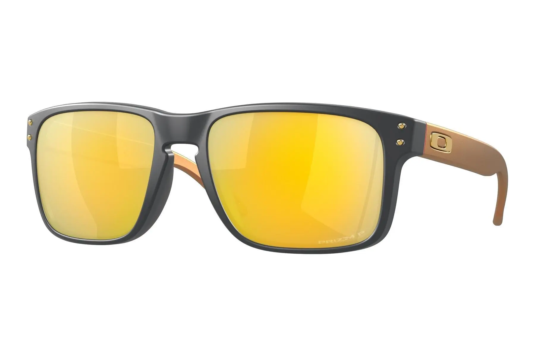 Oakley sluneční brýle Holbrook Matte Carbon/Prizm 24K Polarized | Šedá | Velikost One Size