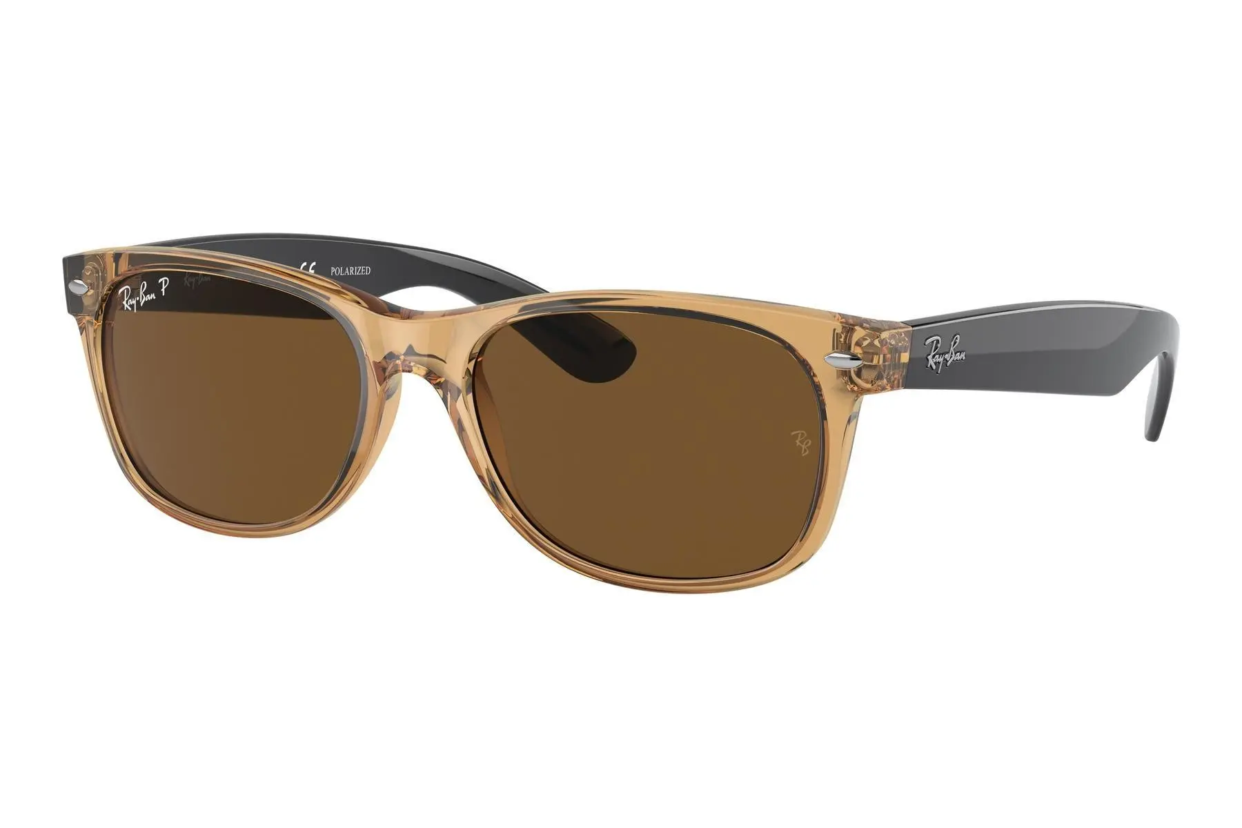 Ray-Ban New Wayfarer RB2132 945/57 Polarized - M (55)