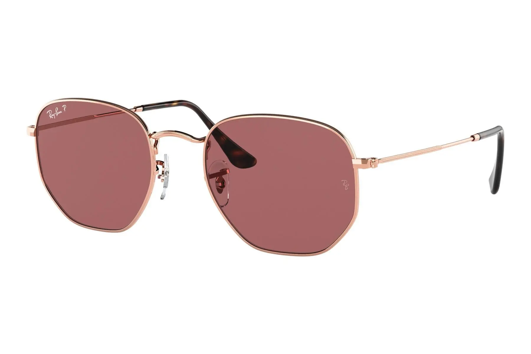 Ray-Ban Hexagonal RB3548N 9202AF Polarized - M (51)