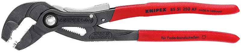 KNIPEX 8551250 AF kleště na hadicové spony QuickSet COBRA
