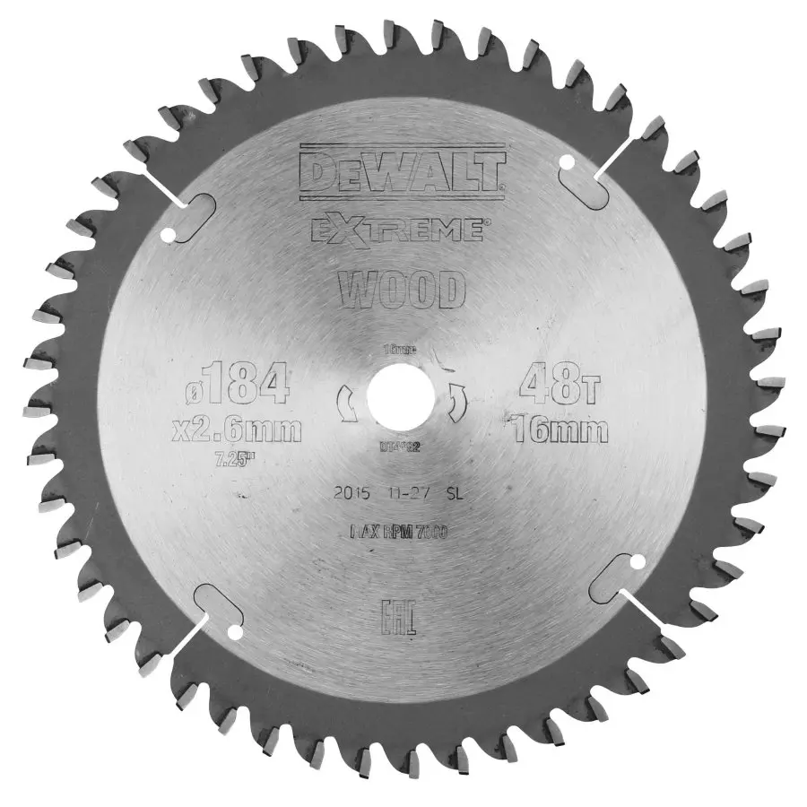 DeWALT - Pilový kotouč 184x16 mm, 48 zubů DT4092
