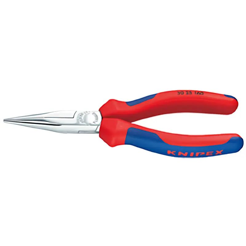 Rovné půlkulaté kleště 140 mm Knipex typu Langback chromované - 3025140