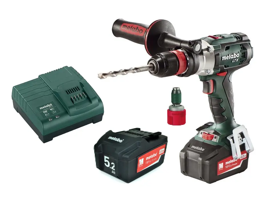 METABO SB 18 LTX Quick příklepová aku vrtačka 2x5,2Ah 602200650
