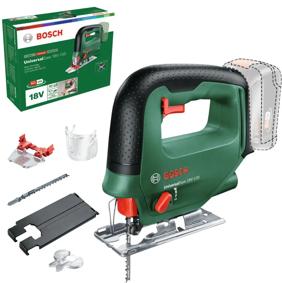 Bosch - 18V AKU přímočará pila, bez baterie a nabíječky 0603011100