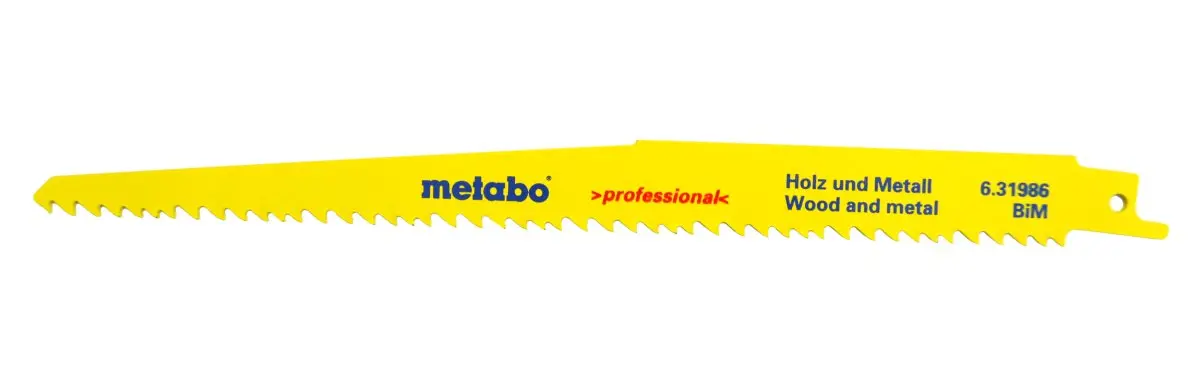 Metabo pilový list 225x3.2/5.1 BiM do ocasky, dřevo/kov 631986