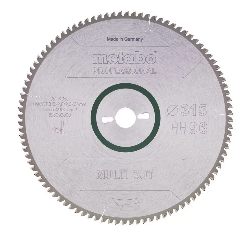 Metabo - Pilový kotouč 315x30 mm, 96 zubů 628092000