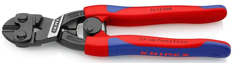 KNIPEX "CoBolt" 7112200 kompaktní kleště na drát s pružinou