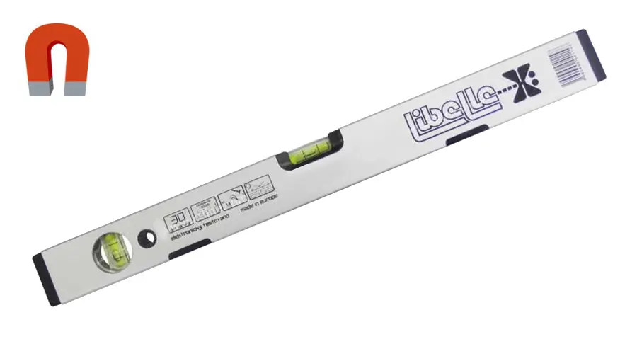 Vodováha LIBELLE VVM 80cm magnetická, 2 libely ZN15208
