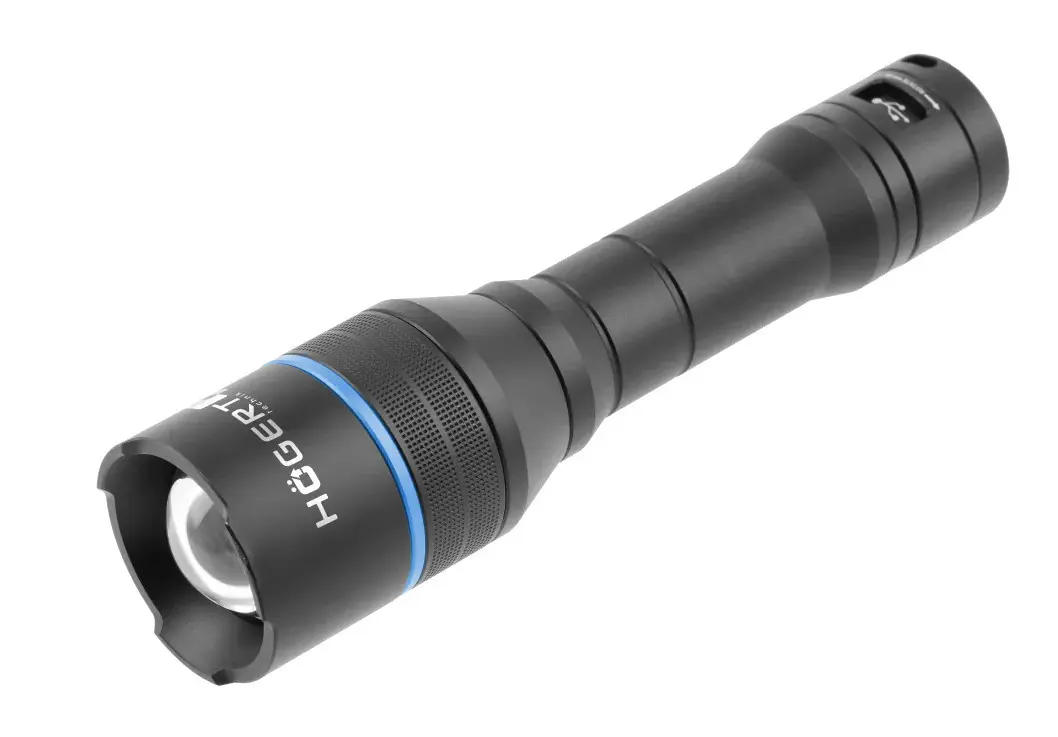HOGERT HT1E416 svítilna ruční nabíjecí 3100 lm LED 4,5Ah USB-C