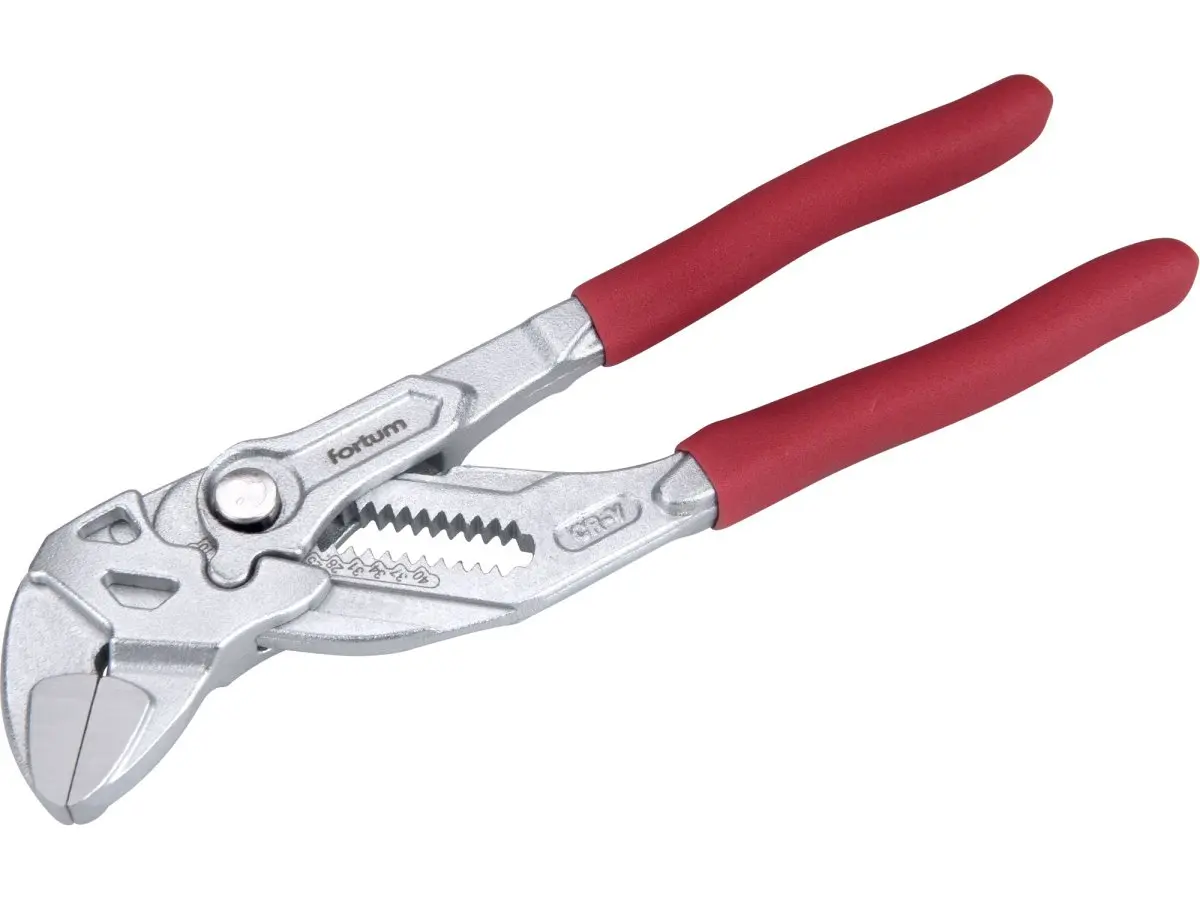 Klíč klešťový stavitelný, 180mm, CrV, FORTUM 4770211