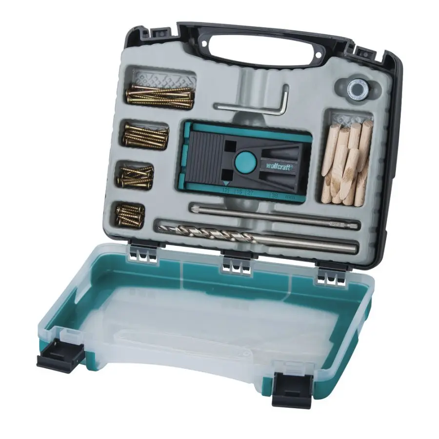 WOLFCRAFT 4642000 souprava Undercover Jig pro skrytá šoubová spojení