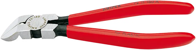 Boční štípací kleště na umělou hmotu potaženo plastem 160 mm - 7211160