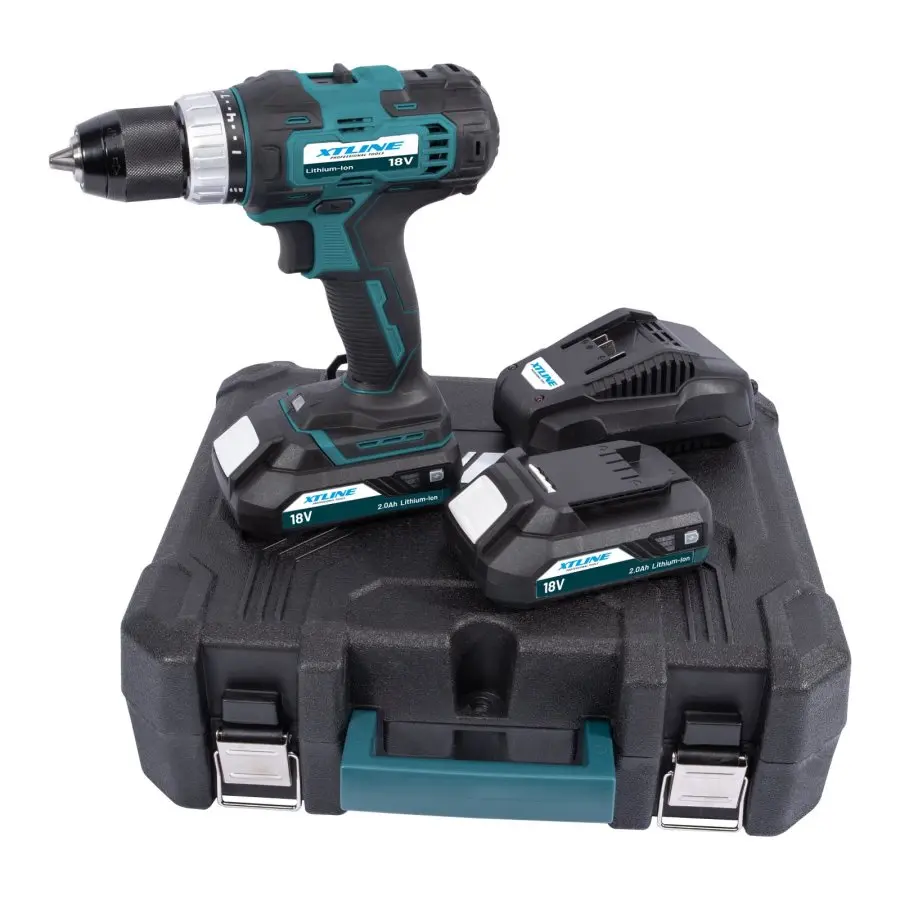 XTline XT-Power XT102771 AKU vrtačka 18 V, 2x 2,0 Ah
