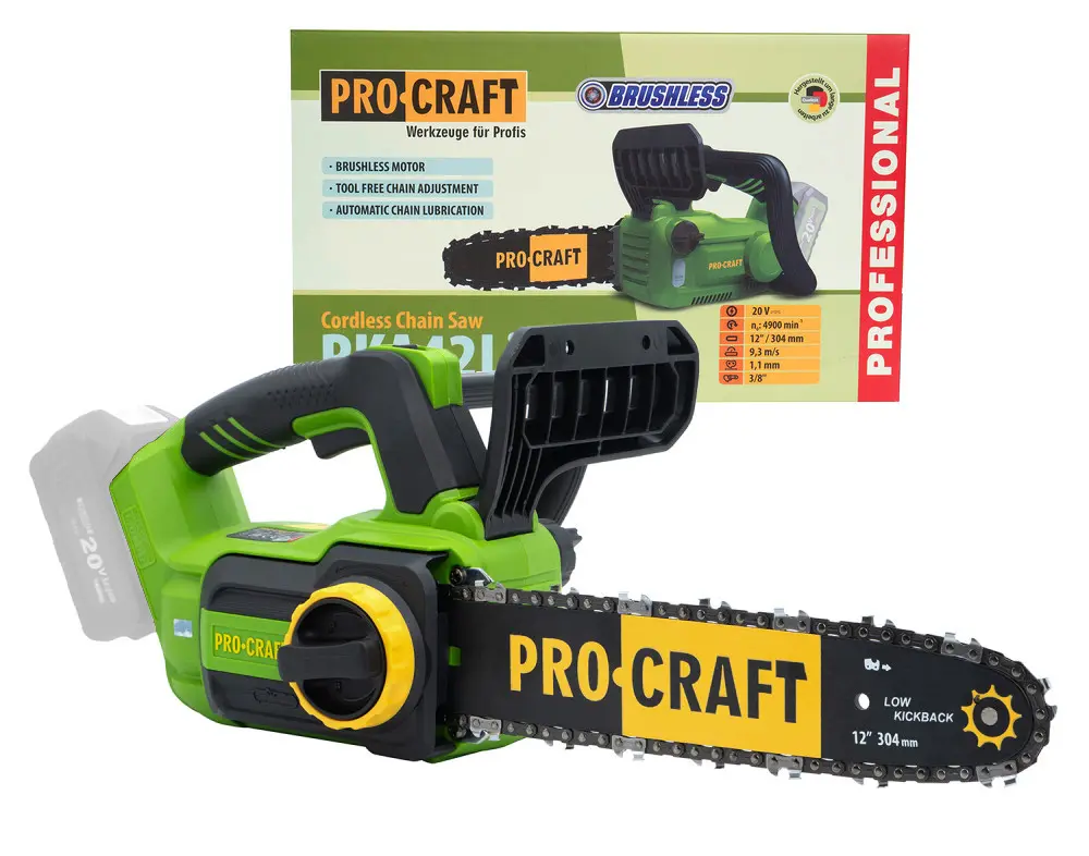 AKU řetězová pila Procraft PKA42Li (bez baterie a nabíječky) | PKA42Li PKA42Li