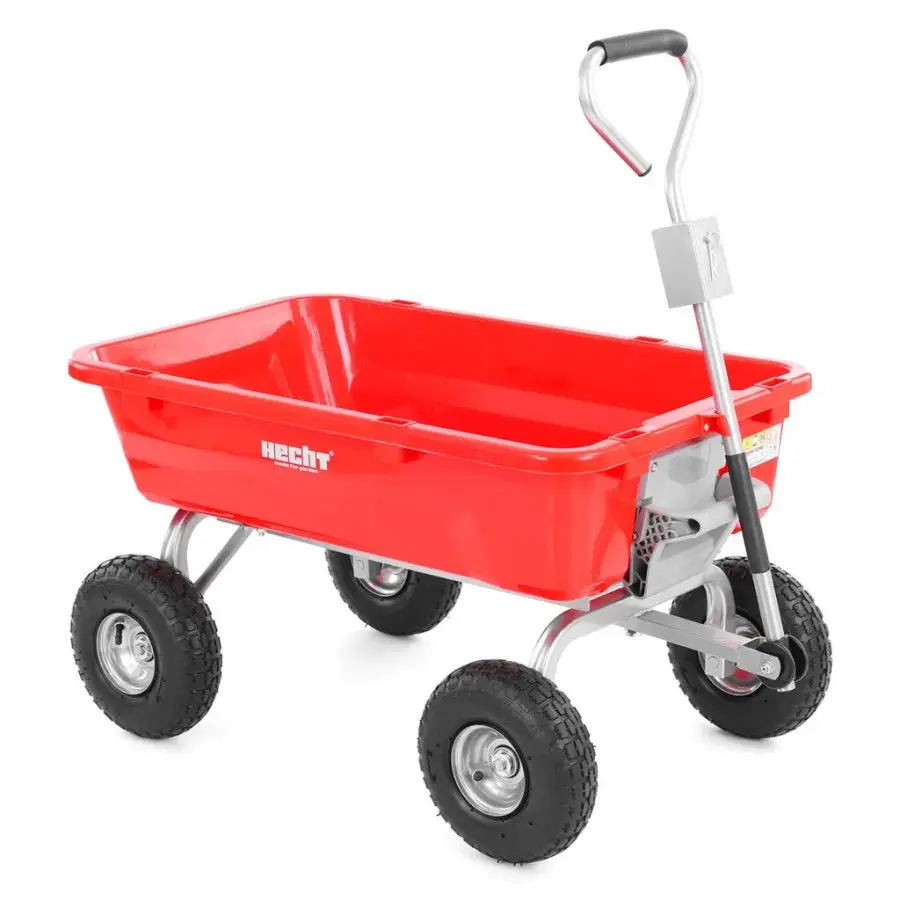 HECHT 52150 zápřažný vozík s korbou 85 lit. výklopný