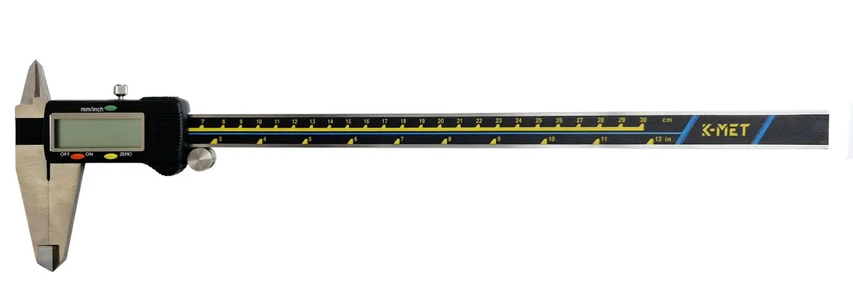 K-MET 6040-02-300 digitální posuvné měřítko 300mm, DIN 862