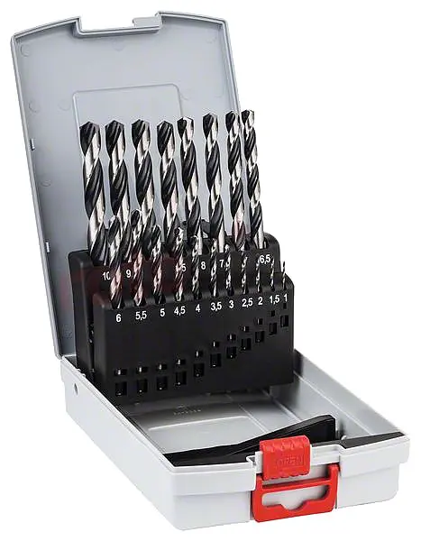 Sada vrtáků do kovu Bosch HSS PointTeQ 1–10 mm 19 ks