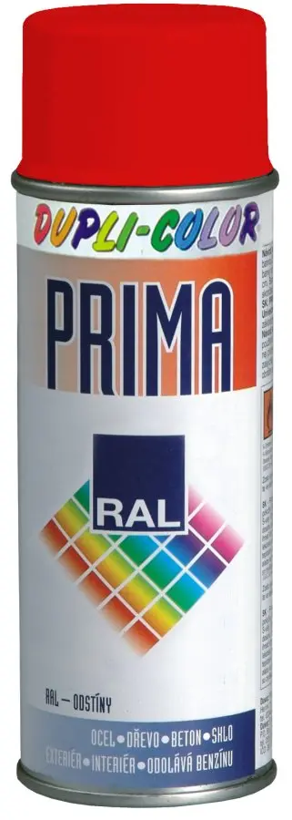 DUPLI-COLOR Dupli Color Prima 400ml červená lesklá