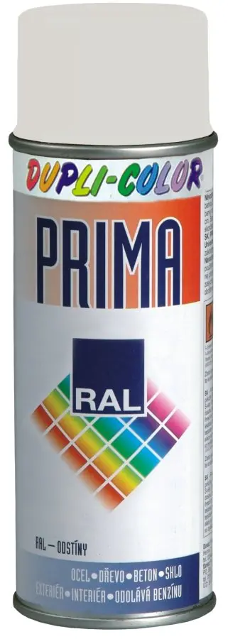 DUPLI-COLOR PRIMA RAL 7035 šedá světlá 400ml