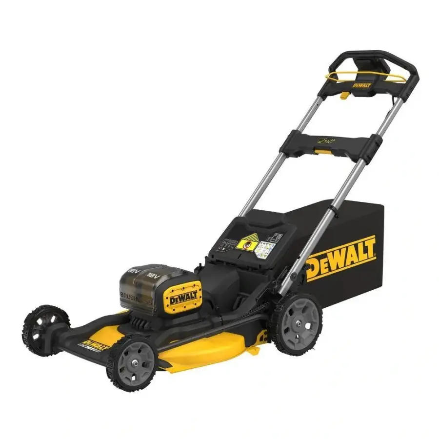 DeWALT - 18V AKU sekačka na trávu, záběr 53 cm,