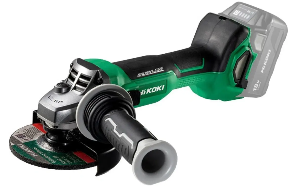 HiKOKI G1813DAW4Z aku úhlová bruska bezuhlíková 125mm 18V bez aku