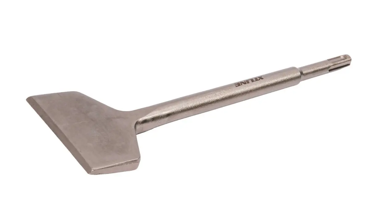 XTLINE Sekáč plochý zahnutý SDS PLUS | 14x250x75 mm