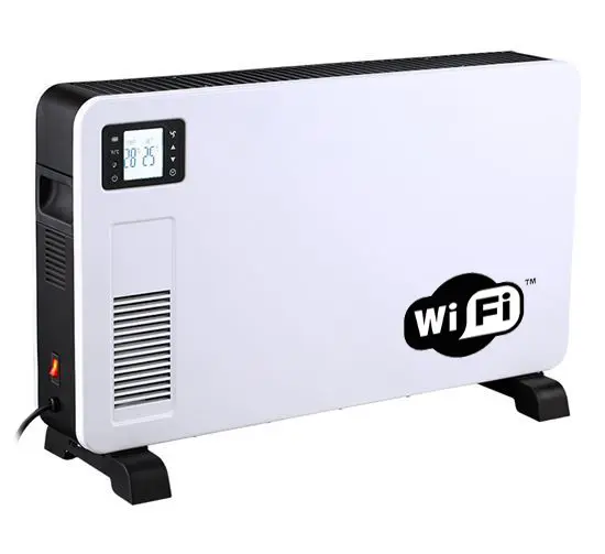 Solight horkovzdušný konvektor 2300W, WiFi, LCD, ventilátor, časovač, nastavitelný termostat KP02WIFI