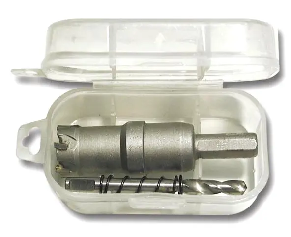 XTline P11550 korunka 50mm vykružovací na ocel, vidiová se středícím vrtákem