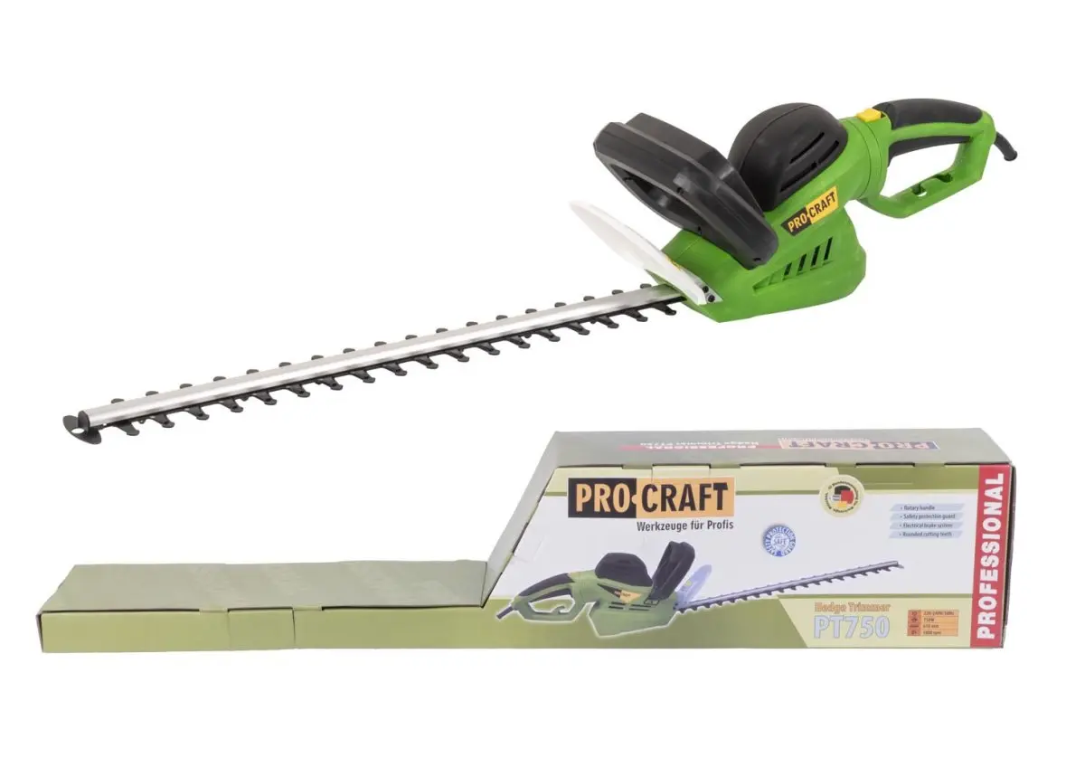 Procraft PT750 - elektrické nůžky na živý plot
