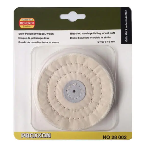 PROXXON 28002 látkový kotouč jemný 100x15mm